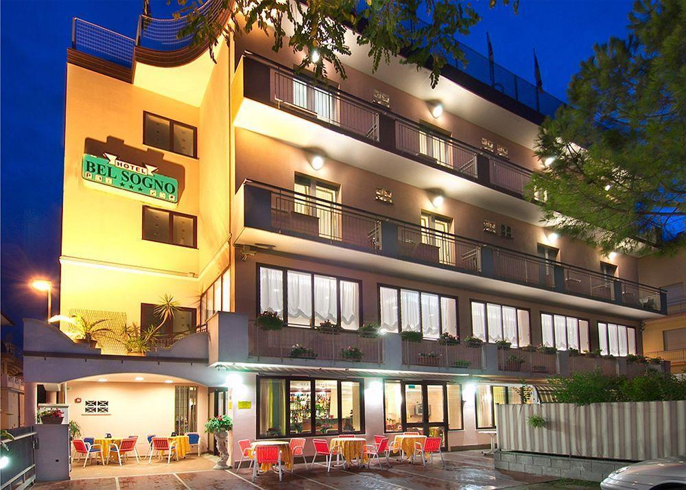 Hotel Bel Sogno リミニ エクステリア 写真
